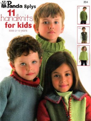 Panda 204 - 11 handknits for kids - product image - front cover