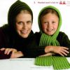 Panda 222 - Magnum Soft 8ply - 3 Hooded scarf