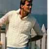 Patons 781 - Ribs n Cables for Men - 12 Vest