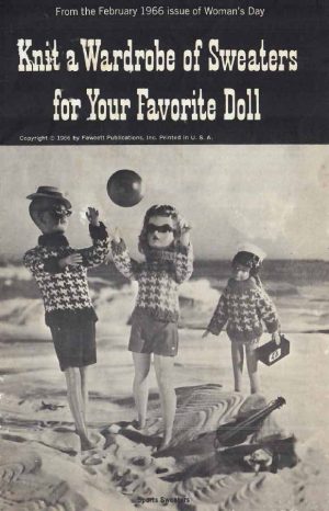 Knit a wardrobe of Sweaters for your favorite doll - product image - front cover
