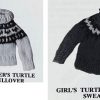 Knit a wardrobe of Sweaters for your favorite doll - turtle neck pullover