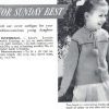 Woman - knitting for the family - for Sunday best