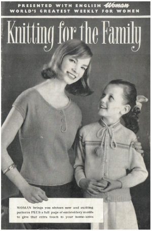 Woman - knitting for the family - product image - front cover