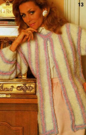 Cleckheaton Candy and Floss - 13 ladys knitted jacket