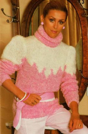 Cleckheaton Candy and Floss - 3 ladys jumper