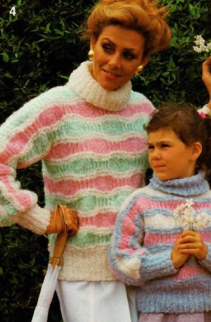Cleckheaton Candy and Floss - 4 lady girl jumper