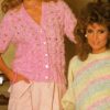Cleckheaton Candy and Floss - 8 ladys cardigan 9 ladys jumper