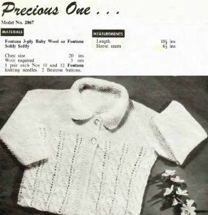 Fontana 329 - matinee jackets - precious one