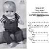 Patons C18 - Gifts to knit - dolls set - jolly roger