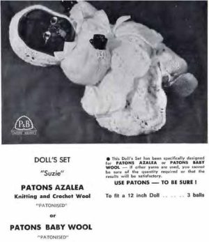 Patons C18 - Gifts to knit - dolls set - suzie