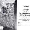 Patons C18 - Gifts to knit - handbag - buttoned beauty