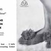 Patons C18 - Gifts to knit - slippers - lounge about
