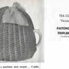 Patons C18 - Gifts to knit - tea cosy - parisian
