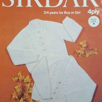 Sirdar 3188 - 2 to 4 years for boy or girl - product image