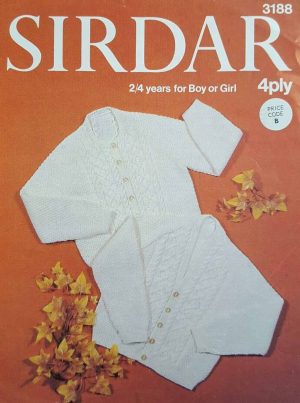 Sirdar 3188 - 2 to 4 years for boy or girl - product image