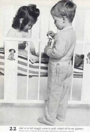 Vogue Baby Knitting 12 - 22 pyjamas