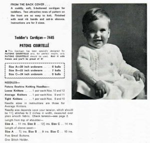Patons 744 - Mostly Babies - Toddlers Too - 7445