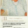 Patons Joy Book 774 - 11 ladys cardigan