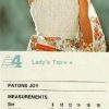 Patons Joy Book 774 - 4 ladys top front