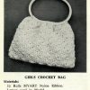 Myart 6 - design 122 - girls crochet bag