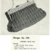 Myart 6 - design 126 - crochet hand bag