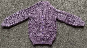 Patons 7067 - Girls Lacy Cardigan - Image 2