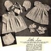 Paragon 58 - Layettes pram cover and pram set - little love