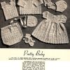 Paragon 58 - Layettes pram cover and pram set - pretty baby