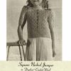 Lincoln 149 - For young misses - L1014 - Square necked jumper