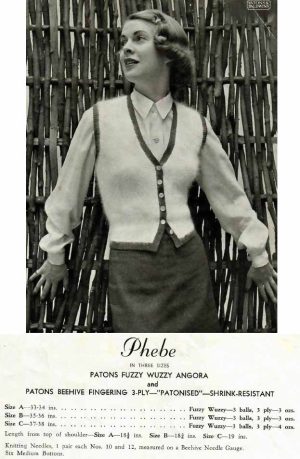 Patons 341 - vest - phebe