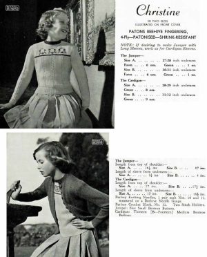 Patons 362 - jumper - christine