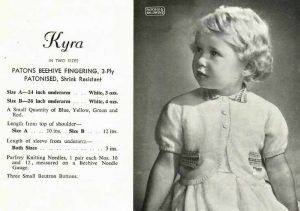 Patons 370 - knits for girls - cardigan - kyra