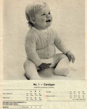 Patons 488 - 10 knitting designs - 1 cardigan