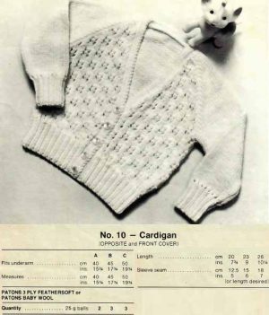 Patons 488 - 10 knitting designs - 10 cardigan
