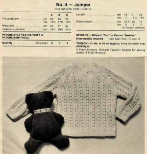 Patons 488 - 10 knitting designs - 4 jumper