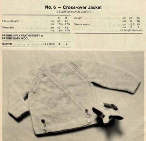 Patons 488 - 10 knitting designs - 6 cross over jacket