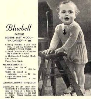 Patons R6 - your favourite reprints - bluebell