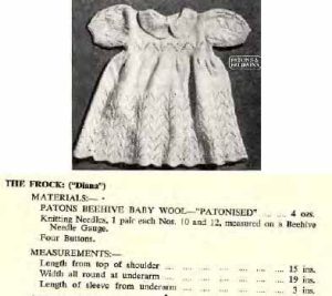Patons R6 - your favourite reprints - diana frock