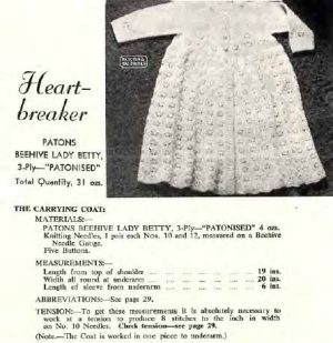 Patons R6 - your favourite reprints - heartbreaker carrying coat