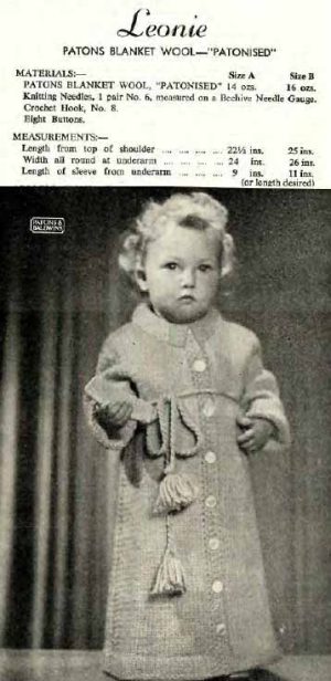 Patons R6 - your favourite reprints - leonie dressing gown