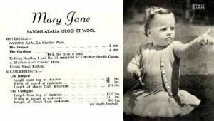 Patons R6 - your favourite reprints - mary jane