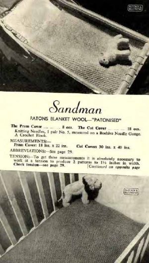 Patons R6 - your favourite reprints - sandman
