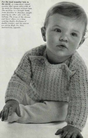 Patons 780 - for the babes in your life - casual sweater