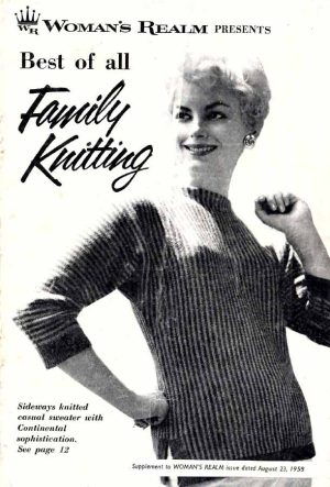 WR Best of all Family Knitting - front cover - product image