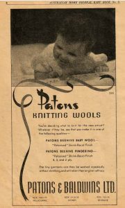 Australian Home Journal Baby Book No 5 - materials