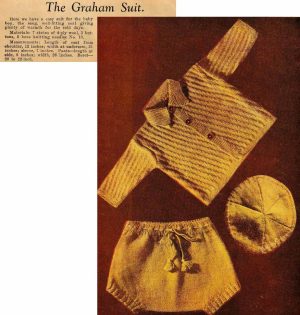 Australian Home Journal Baby Book No 5 - the graham suit