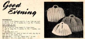 New Idea NS18 - Cosies-Toys and Novelties - good evening tea cosy