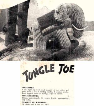 New Idea NS18 - Cosies-Toys and Novelties - jungle joe - elephant