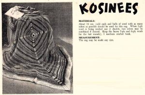 New Idea NS18 - Cosies-Toys and Novelties - kosinees crochet blanket