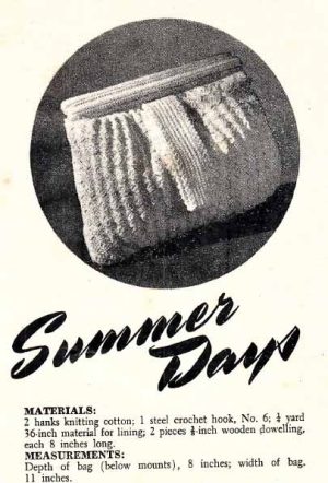 New Idea NS18 - Cosies-Toys and Novelties - summer days handbag
